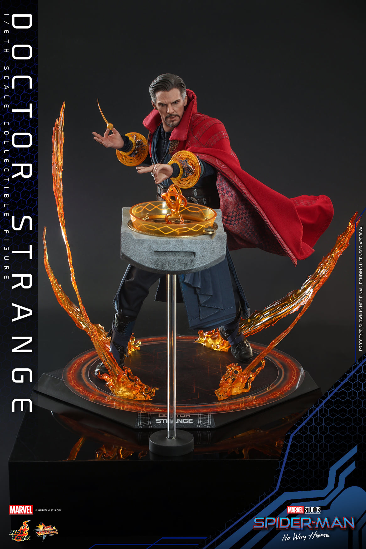 Hot Toys Marvel Doctor Strange Spider-Man No Way Home Figure MMS629